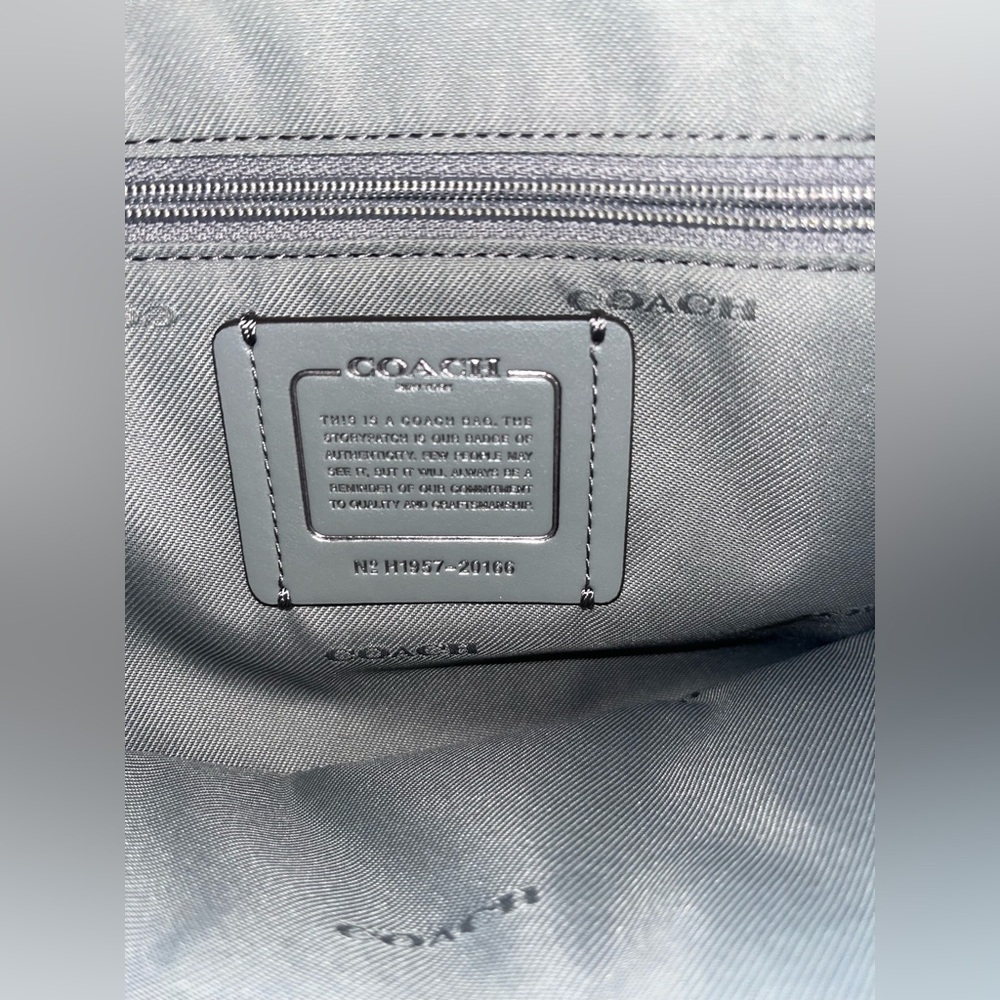 Chain Prairie Satchel Dark Gunmetal/ Heather Gray - Picture 8 of 9